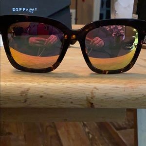 Diff Bella sunglasses with hard case